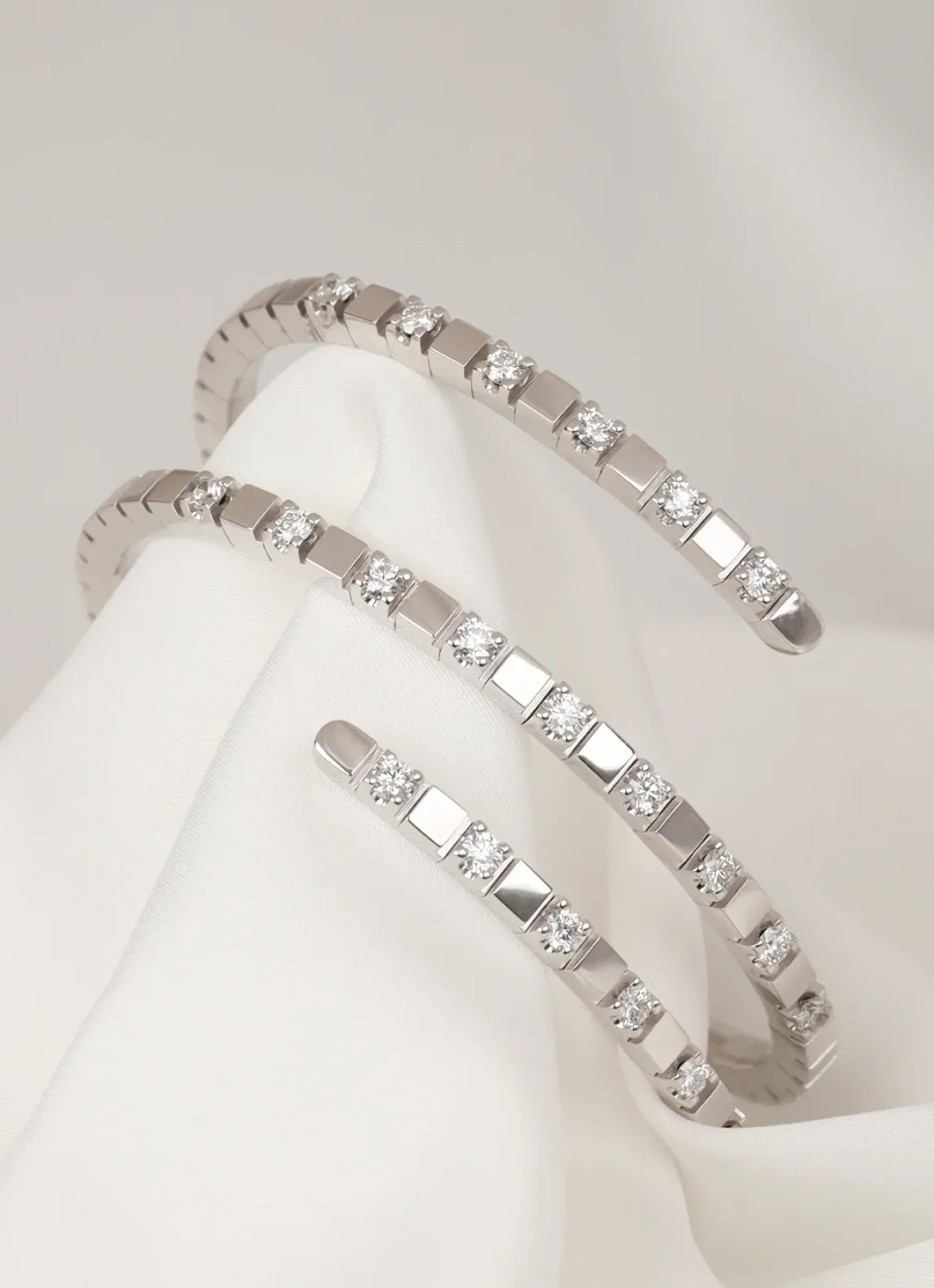 Diamond Point Witgouden Armbanden|Exclusieve Armbanden<Witgouden armband, 1.50 ct diamant, Gallery