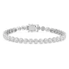 Diamond Point Witgouden Armbanden|Diamanten Armbanden<Witgouden armband, 1.90 ct diamant, Tennis bracelet