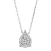 Diamond Point Witgouden Colliers|Diamanten Colliers<Witgouden collier, 0.27 ct diamant, Enchanted