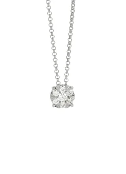 Diamond Point Witgouden Colliers|Diamanten Colliers<Witgouden collier, 0.24 ct diamant, Enchanted