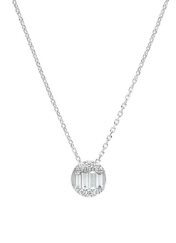 Diamond Point Witgouden Colliers|Exclusieve Colliers<Witgouden collier, 0.31 ct diamant, Gallery