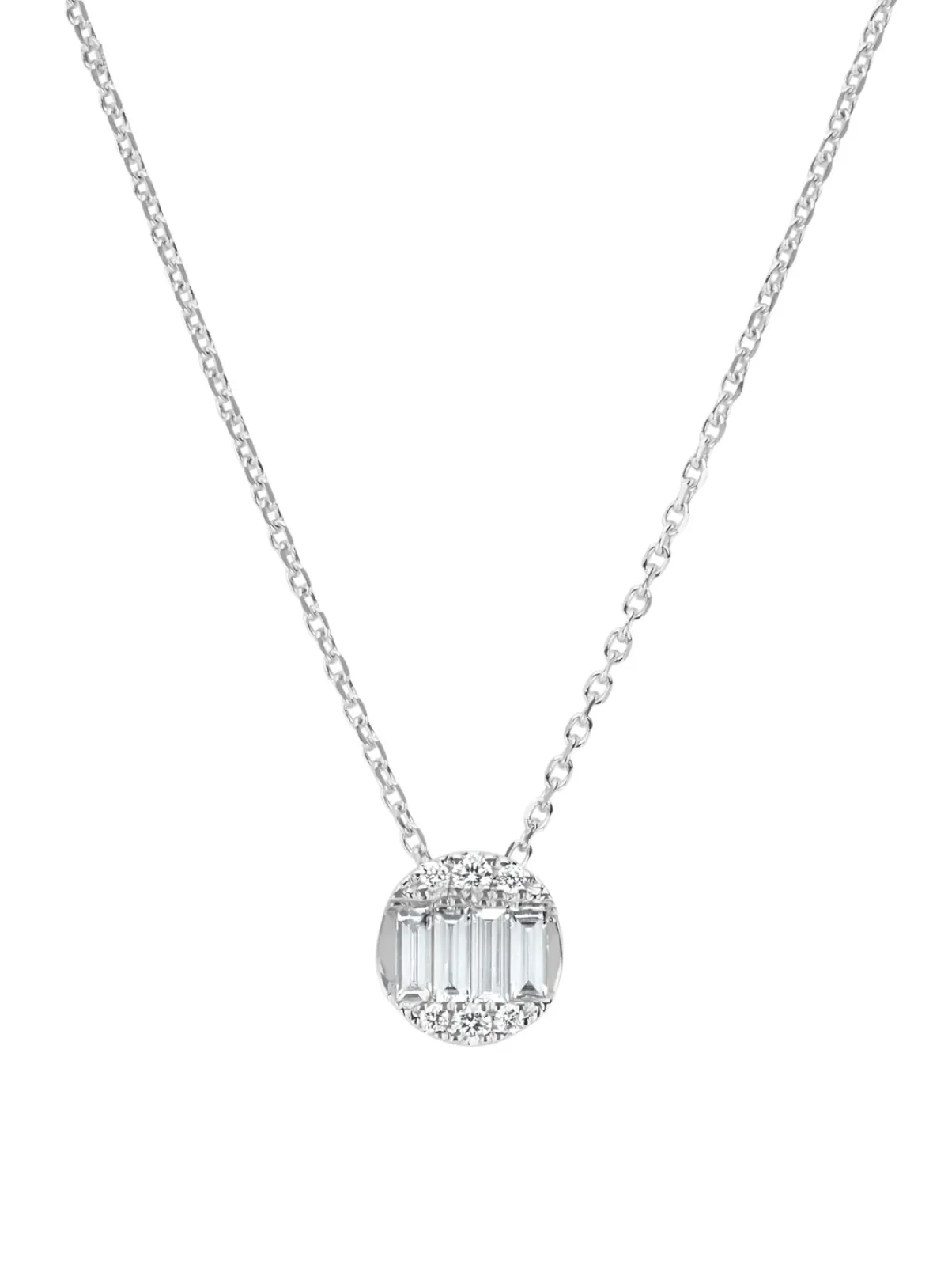 Diamond Point Witgouden Colliers|Exclusieve Colliers<Witgouden collier, 0.31 ct diamant, Gallery