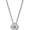 Diamond Point Witgouden Colliers|Diamanten Colliers<Witgouden collier, 0.71 ct diamant, Hearts & Arrows