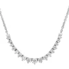 Diamond Point Witgouden Colliers|Diamanten Colliers<Witgouden collier, 1.38 ct diamant, Hearts & Arrows