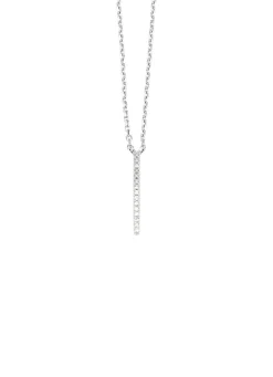 Diamond Point Witgouden Colliers|Diamanten Colliers<Witgouden collier, 0.05 ct diamant, Joy