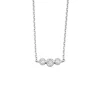 Diamond Point Witgouden Colliers|Diamanten Colliers<Witgouden collier, 0.11 ct diamant, Joy