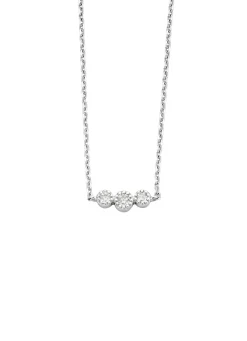 Diamond Point Witgouden Colliers|Diamanten Colliers<Witgouden collier, 0.11 ct diamant, Joy