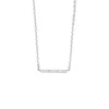 Diamond Point Witgouden Colliers|Diamanten Colliers<Witgouden collier, 0.03 ct diamant, Joy