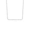 Diamond Point Witgouden Colliers|Diamanten Colliers<Witgouden collier, 0.06 ct diamant, Joy