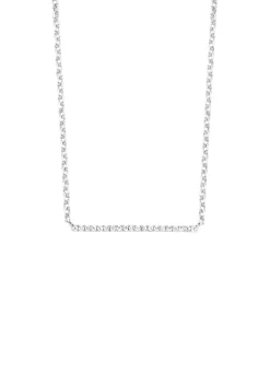 Diamond Point Witgouden Colliers|Diamanten Colliers<Witgouden collier, 0.06 ct diamant, Joy