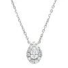 Diamond Point Witgouden Colliers|Diamanten Colliers<Witgouden collier, 0.19 ct diamant, Petite Romance