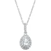 Diamond Point Witgouden Colliers|Diamanten Colliers<Witgouden collier, 0.22 ct diamant, Petite Romance