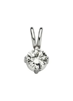Diamond Point Solitair C|Solitair Classic<Witgouden hanger, 0.23 ct diamant, Groeibriljant