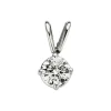 Diamond Point Solitair C|Solitair Classic<Witgouden hanger, 0.28 ct diamant, Groeibriljant