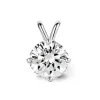 Diamond Point Solitair C|Solitair Classic<Witgouden hanger, 0.81 ct diamant, Groeibriljant