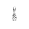 Diamond Point Solitair C|Groeibriljant Hangers<Witgouden hanger, 0.12 ct diamant, Groeibriljant