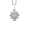 Diamond Point Losse Hangers|Witgouden Bruidssieraden<Witgouden hanger, 0.43 ct diamant, Hearts & Arrows
