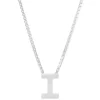 Diamond Point Losse Hangers|Witgouden Bruidssieraden<Witgouden hanger I, Alphabet
