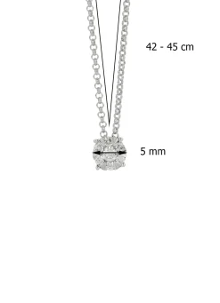 Diamond Point Witgouden Colliers|Diamanten Colliers<Witgouden hanger met collier, 0.14 ct diamant, Enchanted