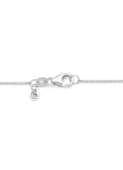 Diamond Point Witgouden Colliers|Lengtecolliers<Witgouden jasseron collier Timeless Treasures (50cm)