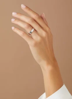 Diamond Point Witgouden Ringen|Trouwringen Voor Mannen<Witgouden 14 kt trouwring, Wedding