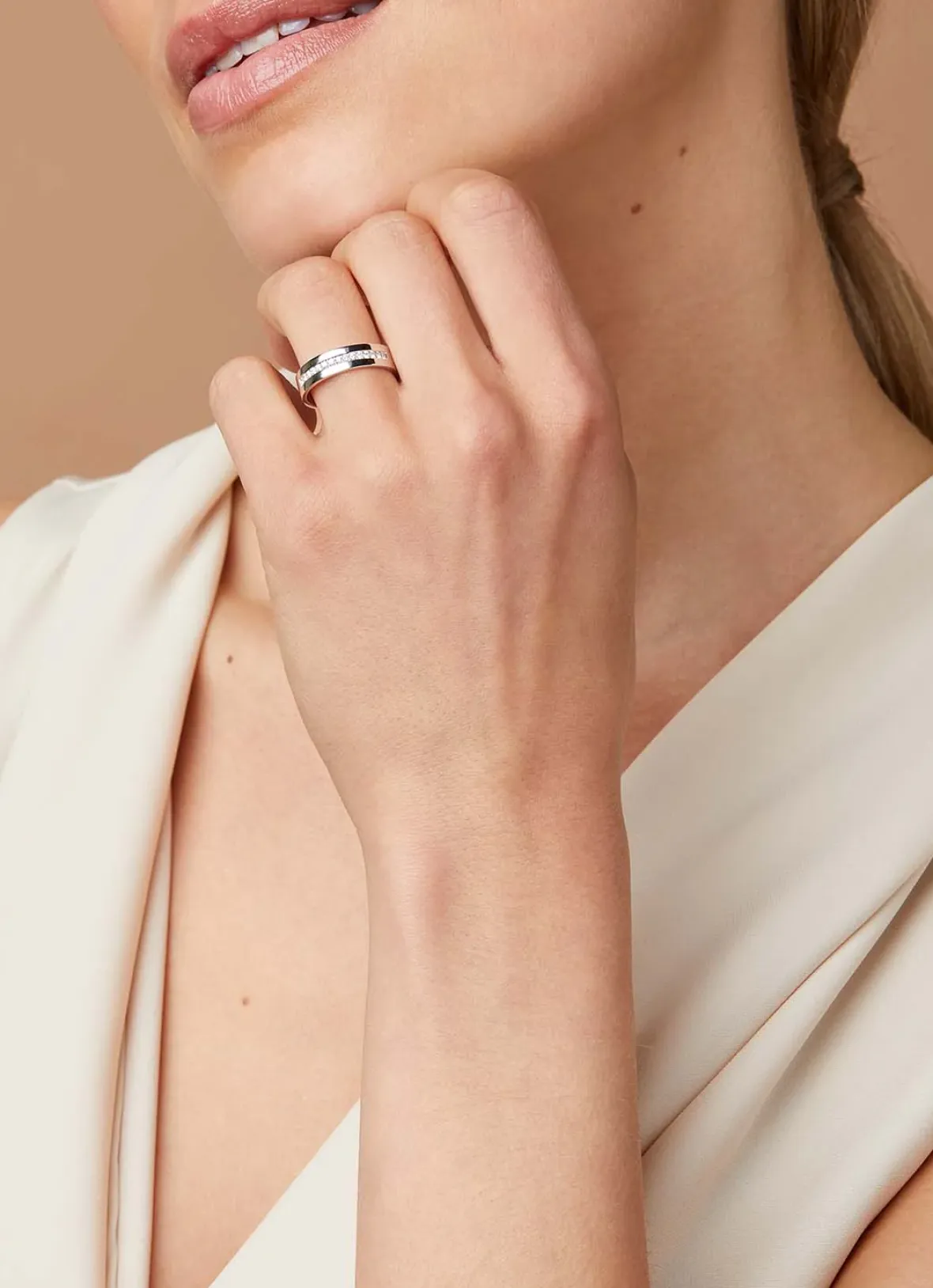 Diamond Point Witgouden Ringen|Diamanten Ringen<Witgouden 14 kt trouwring, Wedding