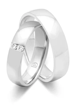 Diamond Point Witgouden Ringen|Diamanten Ringen<Witgouden 18 kt trouwring, Wedding