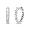 Diamond Point Witgouden Oorsieraden|Diamanten Oorsieraden<Witgouden oorsieraden, 0.30 ct diamant, Caviar