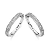 Diamond Point Witgouden Oorsieraden|Diamanten Oorsieraden<Witgouden oorsieraden, 1.94 ct diamant, Caviar