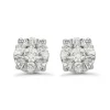 Diamond Point Witgouden Oorsieraden|Diamanten Oorsieraden<Witgouden oorsieraden, 0.18 ct diamant, Enchanted