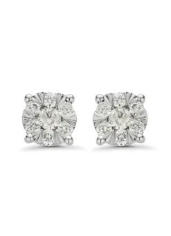 Diamond Point Witgouden Oorsieraden|Diamanten Oorsieraden<Witgouden oorsieraden, 0.27 ct diamant, Enchanted