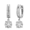 Diamond Point Witgouden Oorsieraden|Diamanten Oorsieraden<Witgouden oorsieraden, 0.59 ct diamant, Enchanted