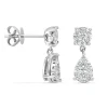 Diamond Point Witgouden Oorsieraden|Diamanten Oorsieraden<Witgouden oorsieraden, 0.65 ct diamant, Enchanted