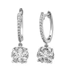 Diamond Point Witgouden Oorsieraden|Diamanten Oorsieraden<Witgouden oorsieraden, 0.64 ct diamant, Enchanted
