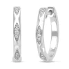 Diamond Point Witgouden Oorsieraden|Diamanten Oorsieraden<Witgouden oorsieraden, 0.06 ct diamant, Ensemble