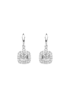 Diamond Point Witgouden Oorsieraden|Diamanten Oorsieraden<Witgouden oorsieraden, 0.90 ct diamant, Fourever