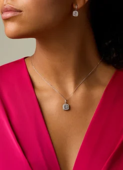 Diamond Point Witgouden Oorsieraden|Diamanten Oorsieraden<Witgouden oorsieraden, 0.90 ct diamant, Fourever