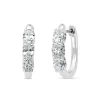 Diamond Point Witgouden Oorsieraden|Diamanten Oorsieraden<Witgouden oorsieraden, 1.04 ct diamant, Gallery
