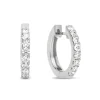 Diamond Point Witgouden Oorsieraden|Diamanten Oorsieraden<Witgouden oorsieraden, 0.50 ct diamant, Hearts & Arrows