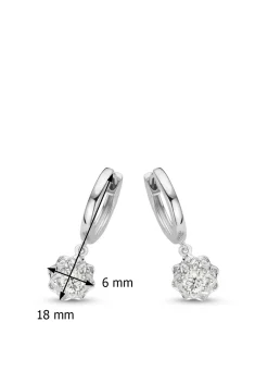 Diamond Point Witgouden Oorsieraden|Diamanten Oorsieraden<Witgouden oorsieraden, 0.36 ct diamant, Hearts & Arrows