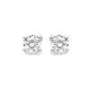 Diamond Point Witgouden Oorsieraden|Diamanten Oorsieraden<Witgouden oorsieraden, 1.00 ct diamant, Hearts & Arrows