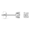 Diamond Point Witgouden Oorsieraden|Diamanten Oorsieraden<Witgouden oorsieraden, 0.60 ct diamant, Hearts & Arrows