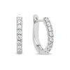 Diamond Point Witgouden Oorsieraden|Diamanten Oorsieraden<Witgouden oorsieraden, 0.50 ct diamant, Hearts & Arrows