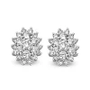 Diamond Point Witgouden Oorsieraden|Diamanten Oorsieraden<Witgouden oorsieraden, 0.48 ct diamant, Majestic