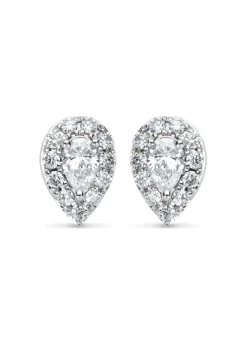 Diamond Point Witgouden Oorsieraden|Diamanten Oorsieraden<Witgouden oorsieraden, 0.28 ct diamant, Petite Romance
