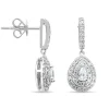 Diamond Point Witgouden Oorsieraden|Diamanten Oorsieraden<Witgouden oorsieraden, 0.58 ct diamant, Petite Romance