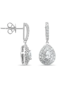 Diamond Point Witgouden Oorsieraden|Diamanten Oorsieraden<Witgouden oorsieraden, 0.58 ct diamant, Petite Romance