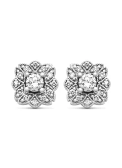 Diamond Point Witgouden Oorsieraden|Diamanten Oorsieraden<Witgouden oorsieraden, 0.29 ct diamant, Since 1904