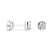 Diamond Point Witgouden Oorsieraden|Oorstekers<Witgouden oorsieraden, 0.10 ct diamant, Solitair