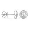 Diamond Point Witgouden Oorsieraden|Diamanten Oorsieraden<Witgouden oorsieraden, 0.55 ct diamant, Solitair